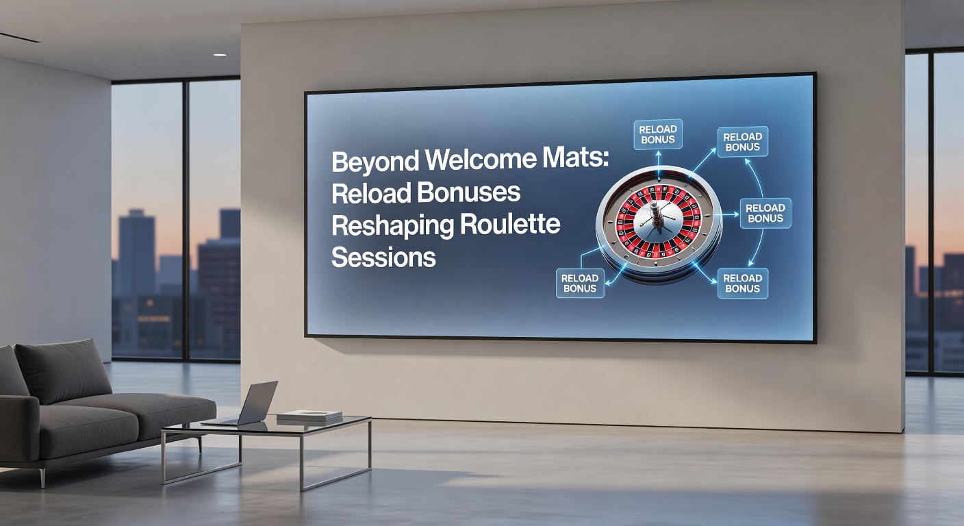 Player at digital roulette interface receiving reload notification, with extended session stats visible on screen