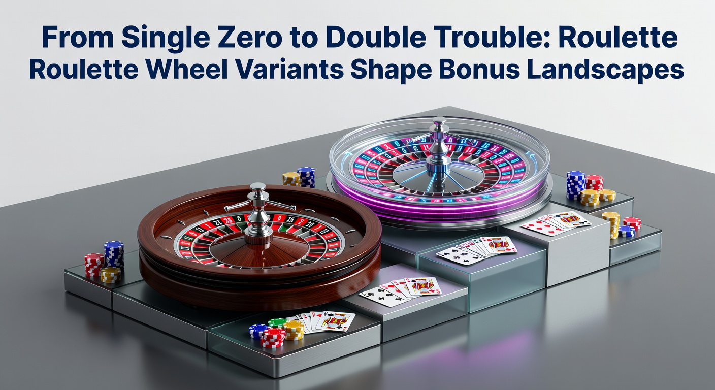 Close-up of European single-zero roulette wheel with red and black pockets glowing under casino lights, highlighting the sleek design that influences bonus wagering dynamics