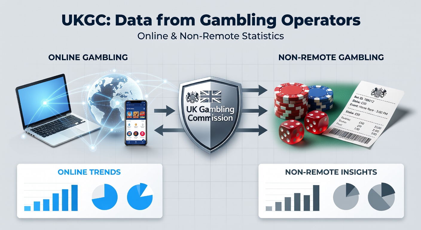 Infographic of UK gambling GGY breakdowns for Q3 2025, highlighting slots growth and betting declines per official operator data