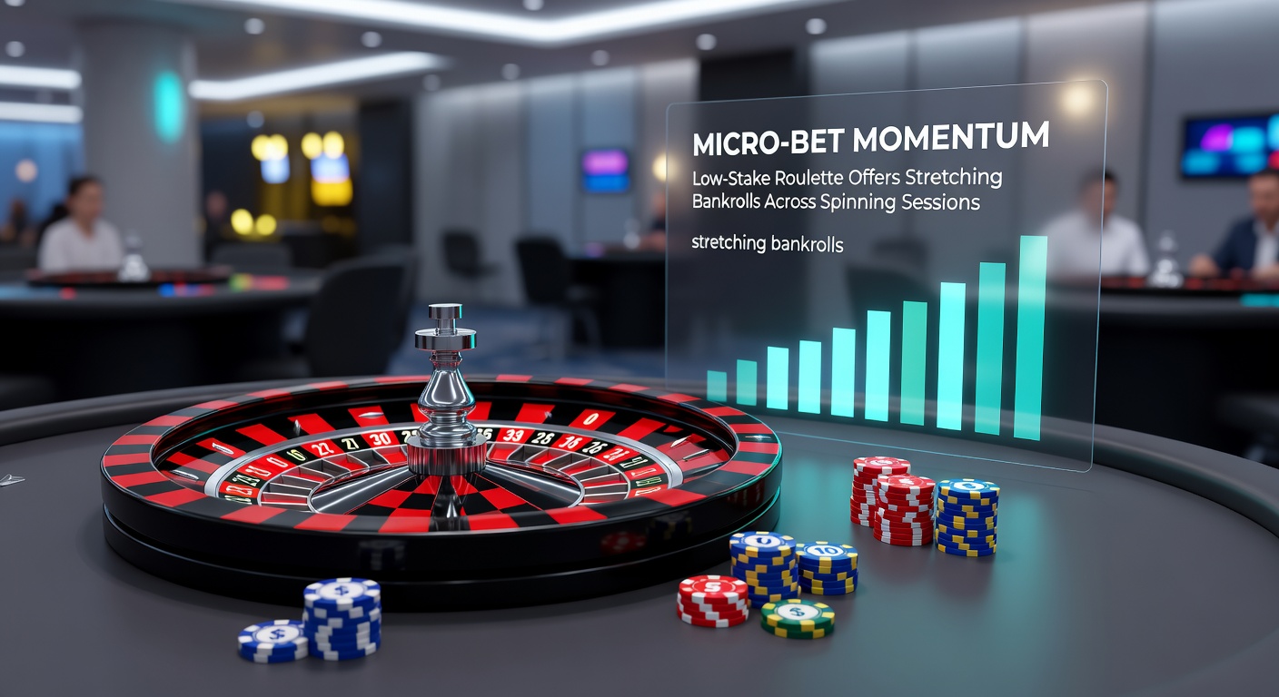 Close-up of low-denomination chips on a roulette table alongside a bankroll tracker showing prolonged play