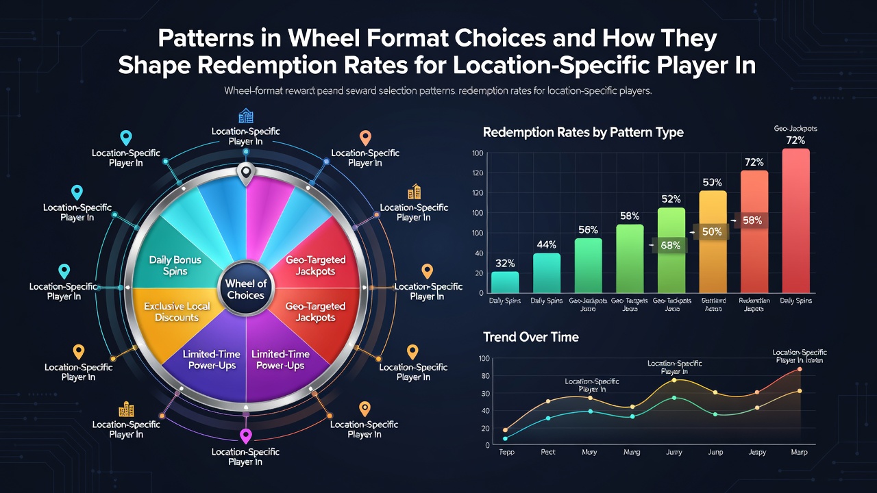 Chart illustrating redemption rate variations across wheel formats and geographic player segments in 2026
