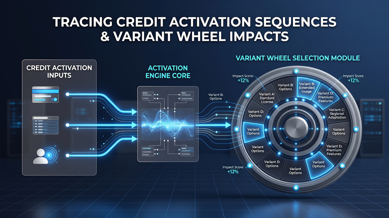 Flowchart illustrating how activated credits determine roulette wheel variant availability in digital gaming environments